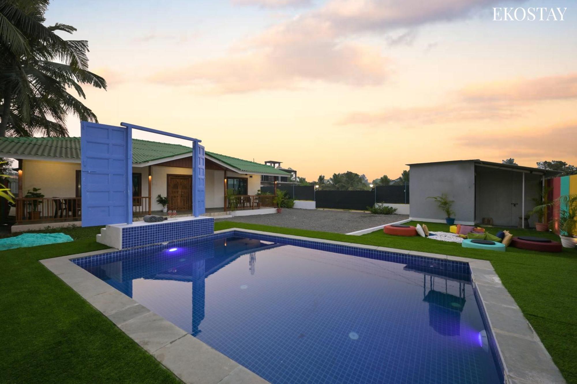 Ekostay - Blue Door Villa Alibag Eksteriør billede