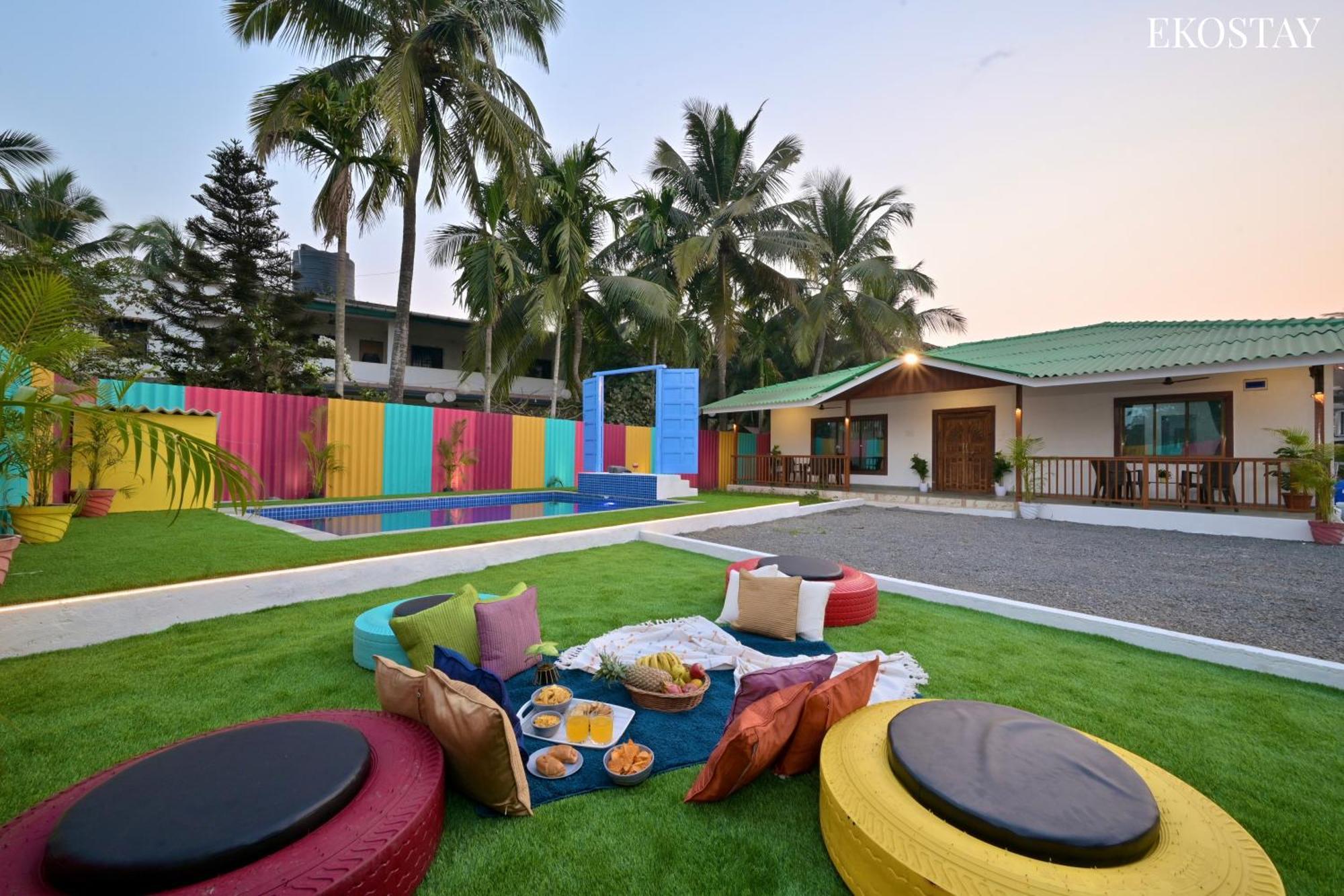 Ekostay - Blue Door Villa Alibag Eksteriør billede
